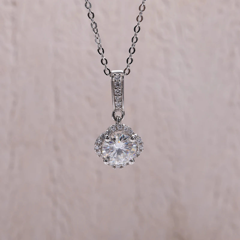 Colar Encantus em Cristal de Moissanite