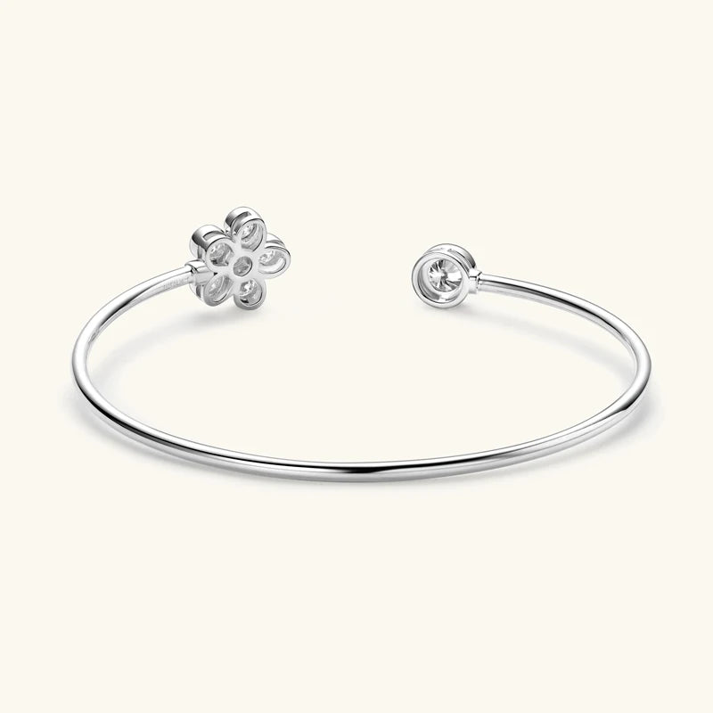 Bracelete Glamour Infinito em Cristal de Moissanite