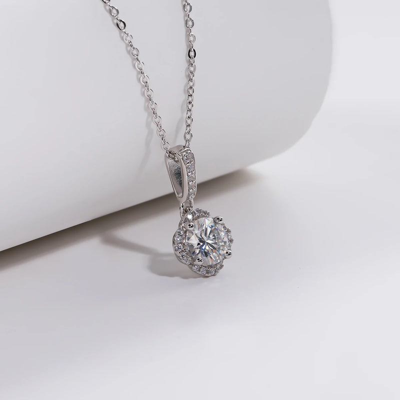 Colar Encantus em Cristal de Moissanite